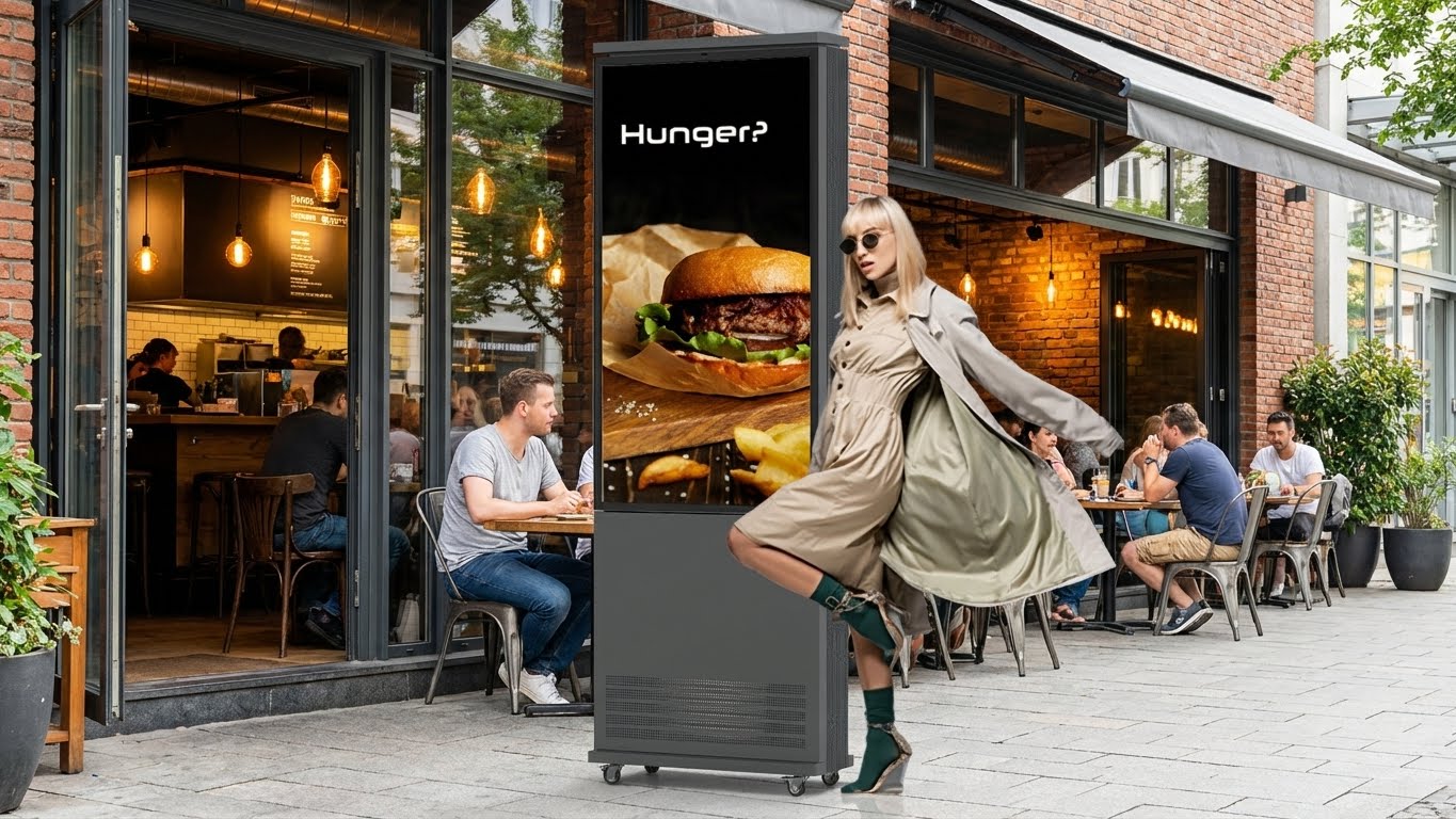 OUTDOOR DOOH Stele
