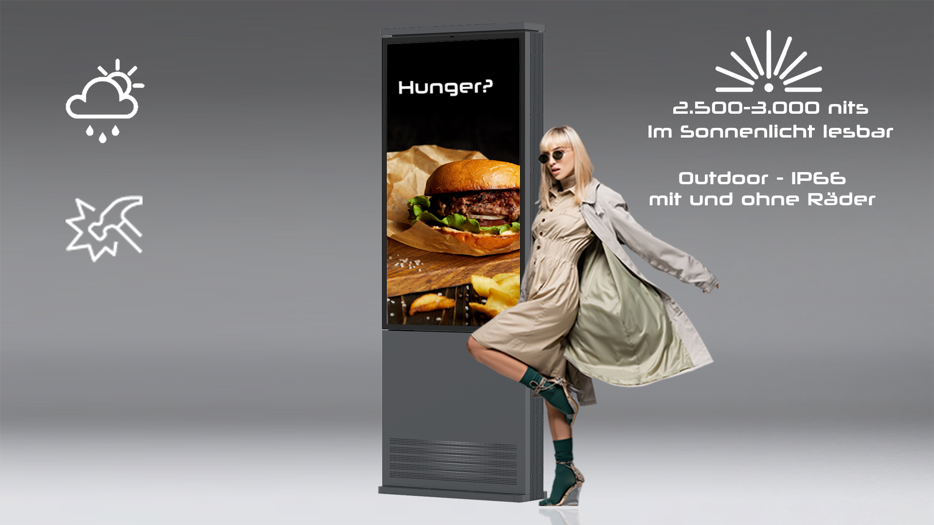 OUTDOOR DOOH Stele