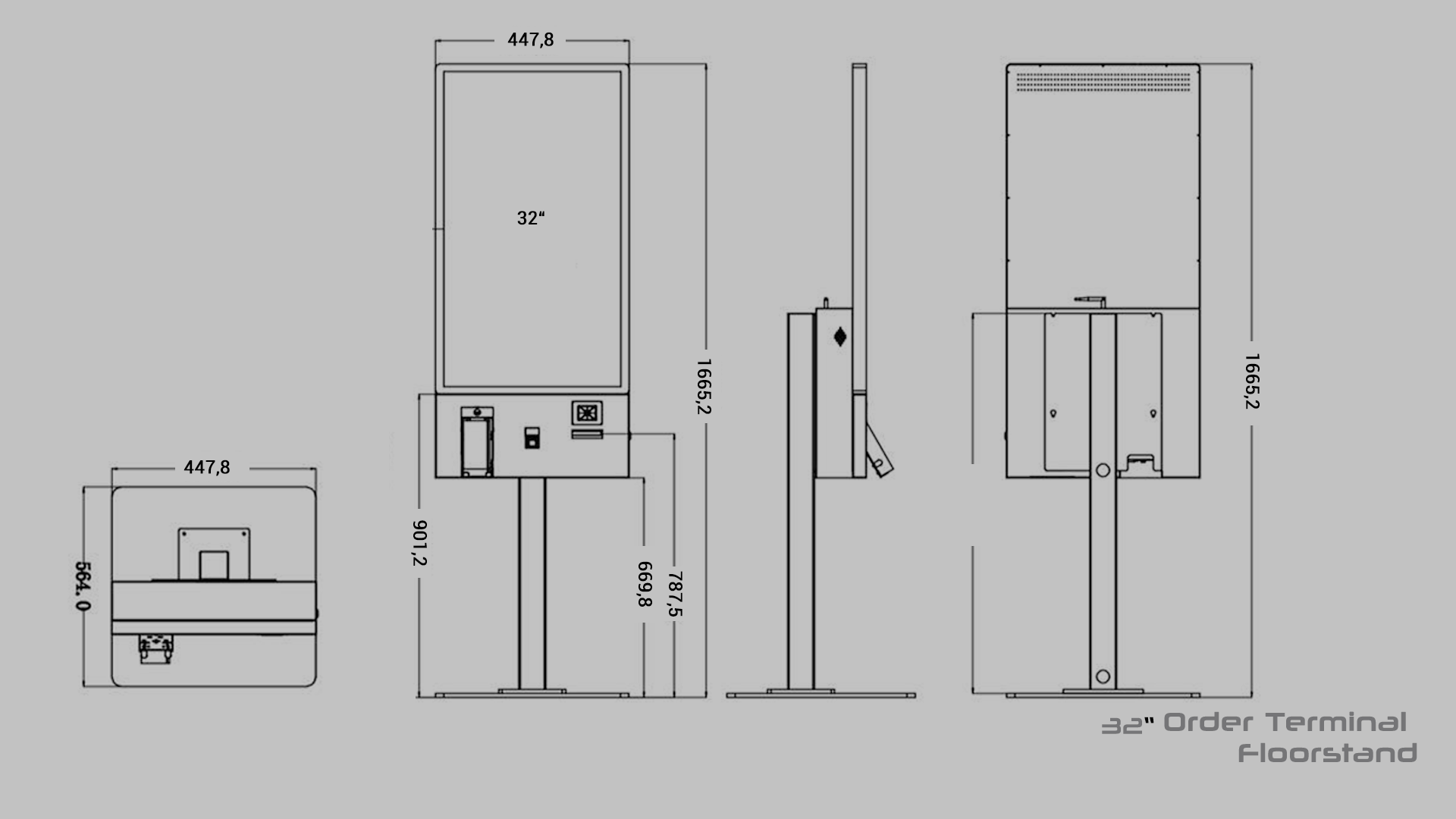 Gastro Bestell-System | ORDER TERMINAL Komplett-Set