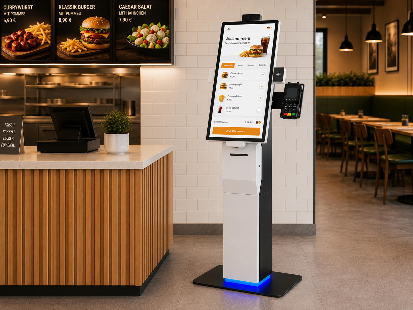 ORDER-TERMINAL Floor Stand