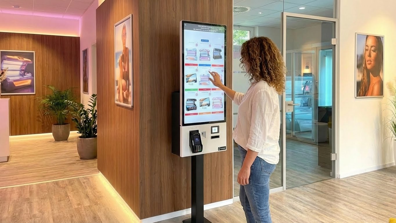 Sonnenstudio ORDER TERMINAL | CHECK-IN TERMINAL EVE