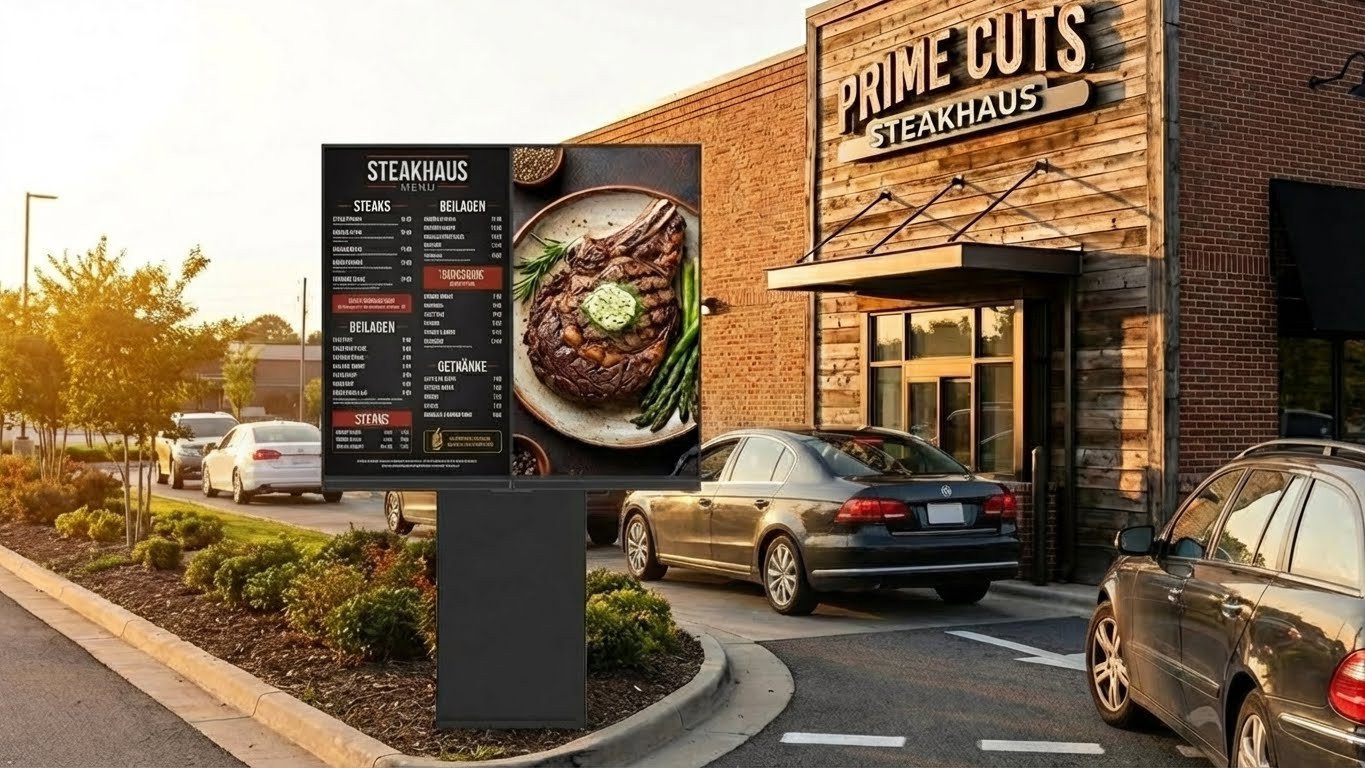 OUTDOOR DRIVE thru Board